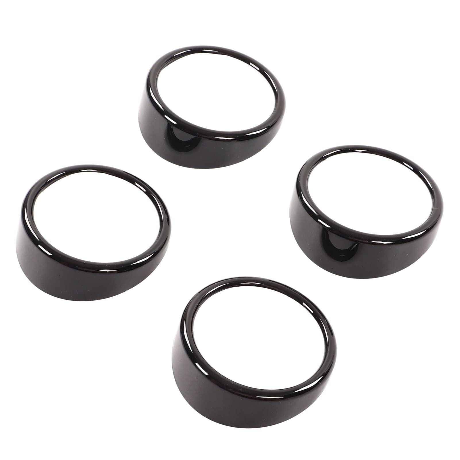 Uxsiya 4Pcs AC Air Vent Trim Cover - Anti-Scratch Car Dashboard Decor for Toyota, Honda, Ford | Perfect for Interior Styling & Protection