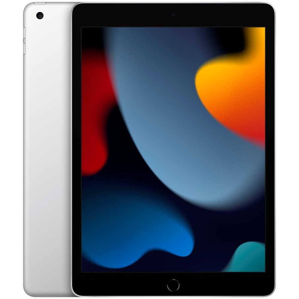 2021 Apple iPad 10.2-inch Wi-Fi + Cellular 256GB Silver (Renewed) - Premium Refurbished Tablet for Work, School & Entertainment