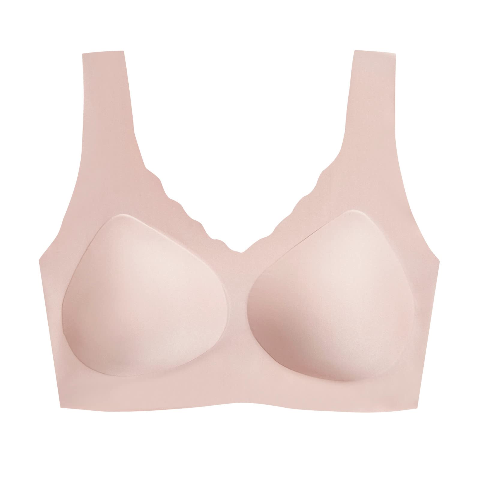 Wireless Bra Wirefree Bra for Women - Full Coverage Comfortable Non-Padded Everyday Bra for Work, Yoga & Lounge Wear