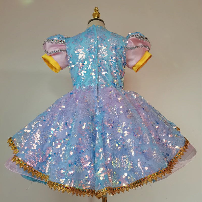 Adorable Baby Girl Christmas Pageant Dress - Toddler Princess Birthday Gown for Holiday Parties & Special Occasions