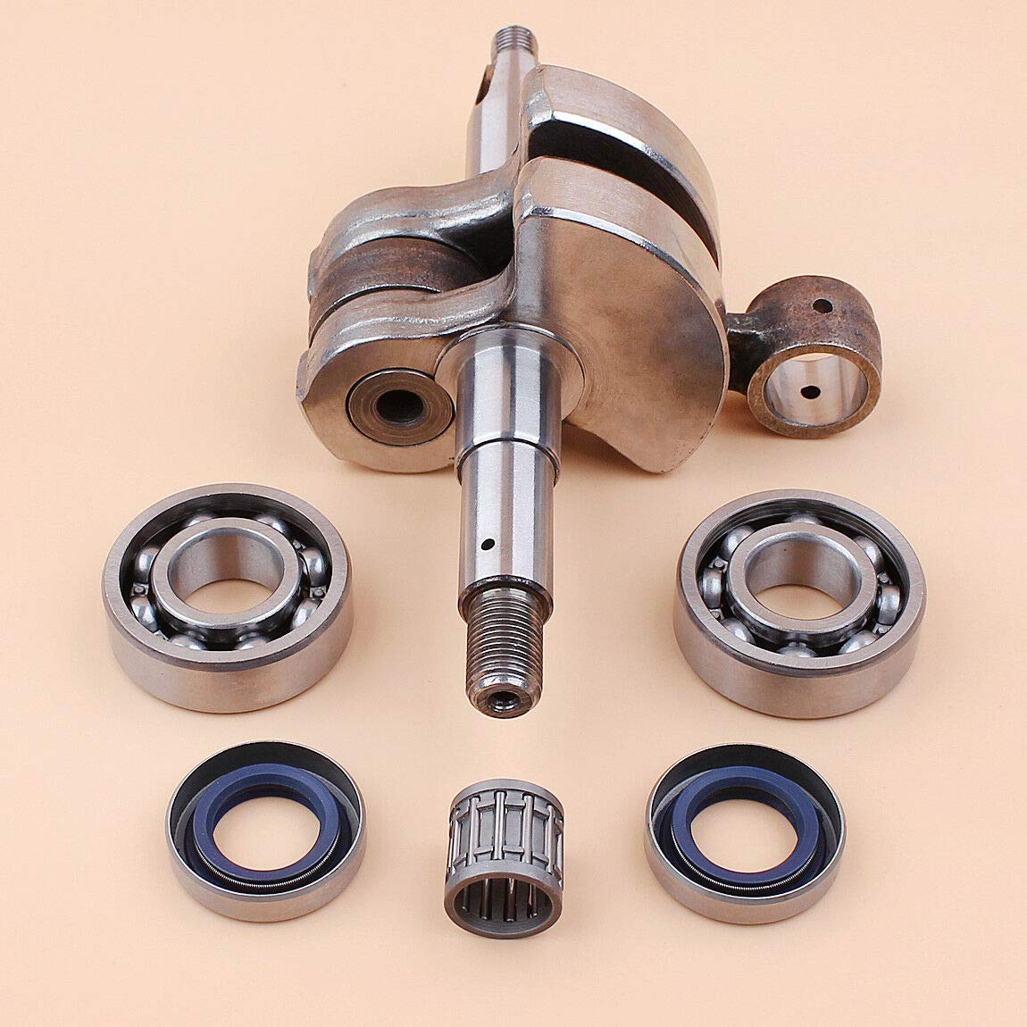 Husqvarna 268 272 XP Chainsaw Replacement Crankshaft Bearings & Oil Seals - Part #503 61 33-71 - Compatible with Professional Logging & Tree Cutting Equipment