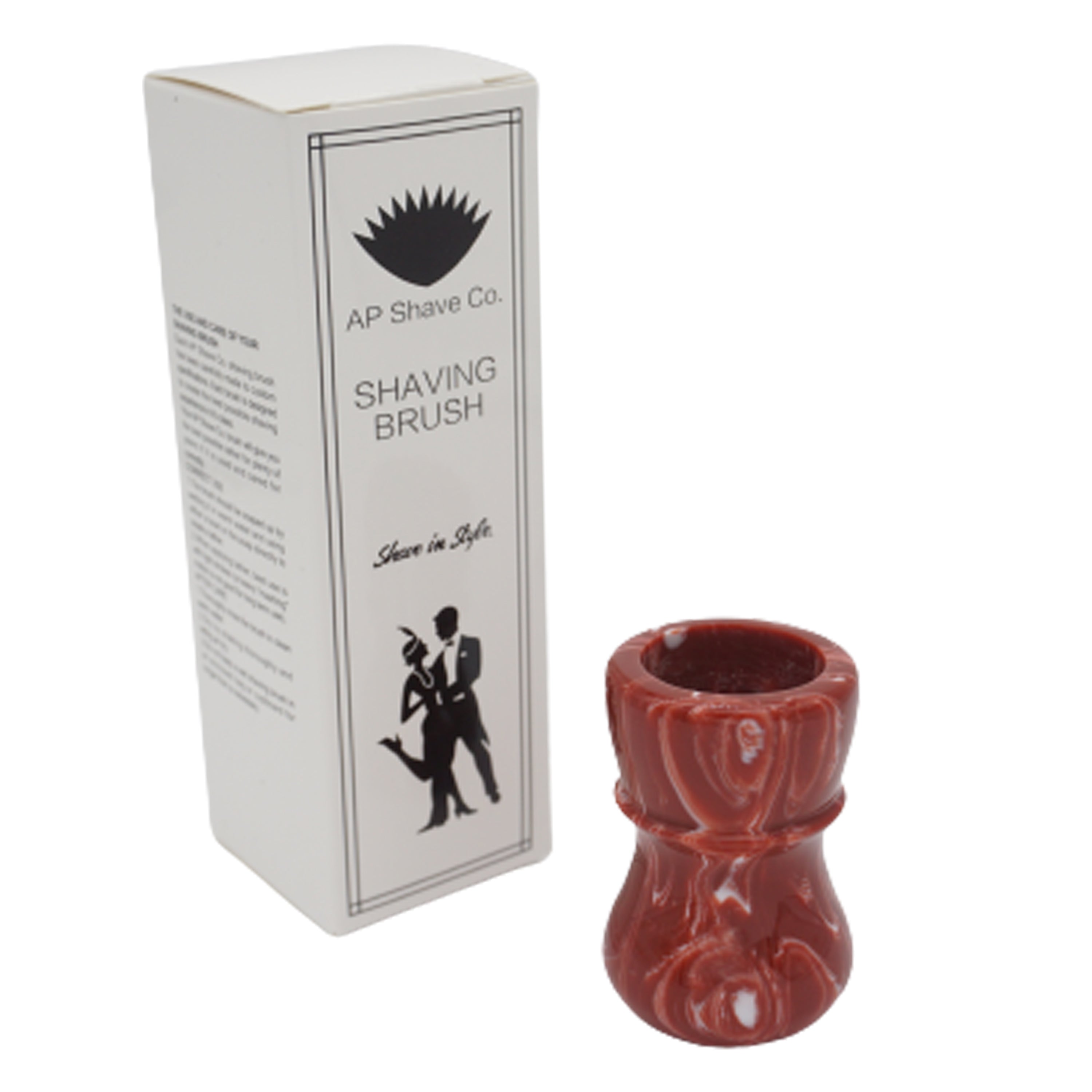 Premium Handmade Strawberry Cream Shaving Brush Handle - Fits 24mm & 26mm Knots - Perfect for Wet Shaving & Grooming Gifts