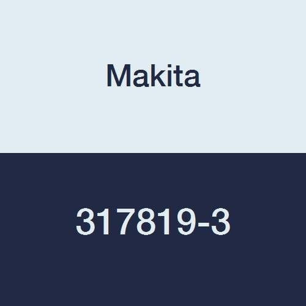 Makita 317819-3 Bearing Box Replacement Part - High-Quality Ball Bearing for Power Tools - Perfect for Drills, Saws & Grinders - DIY & Professional Use