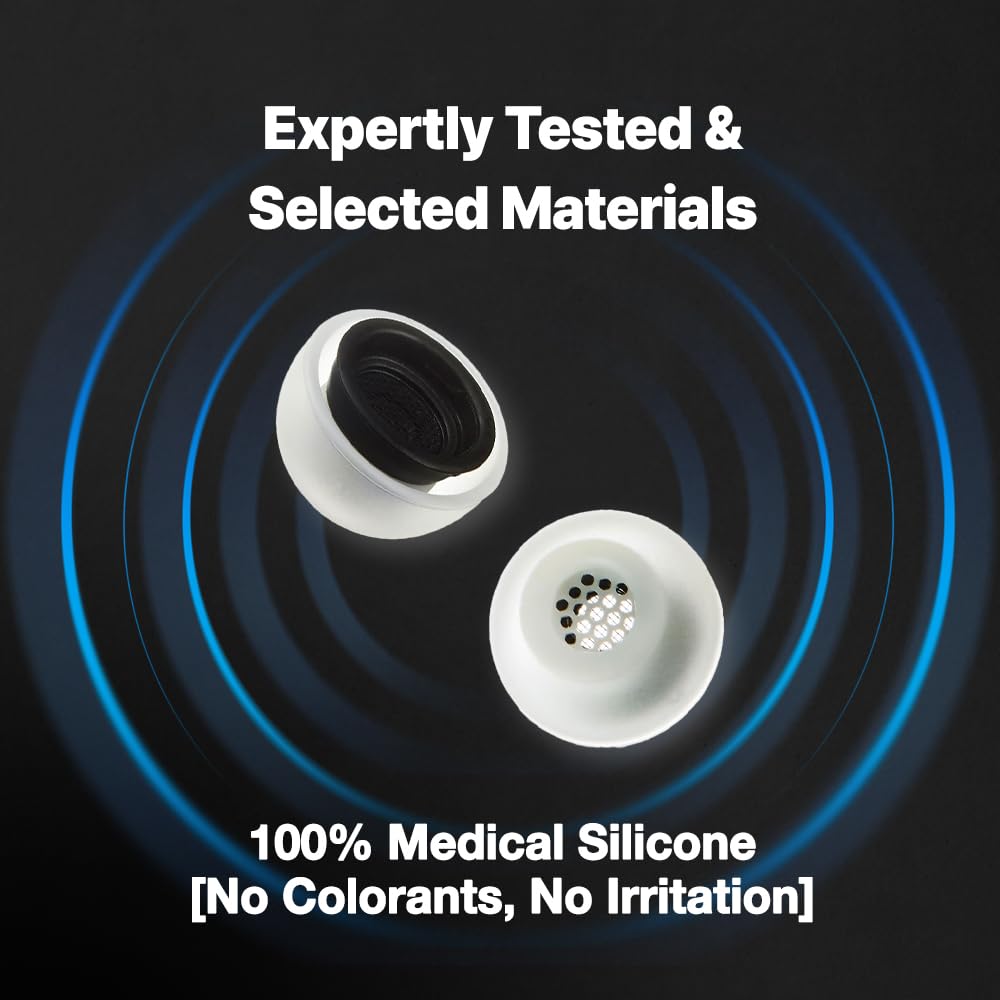 AZLA MAX AirPods Pro Tips (1st & 2nd Gen) - 2 Pairs Premium Silicone Ear Tips for Workout & Travel