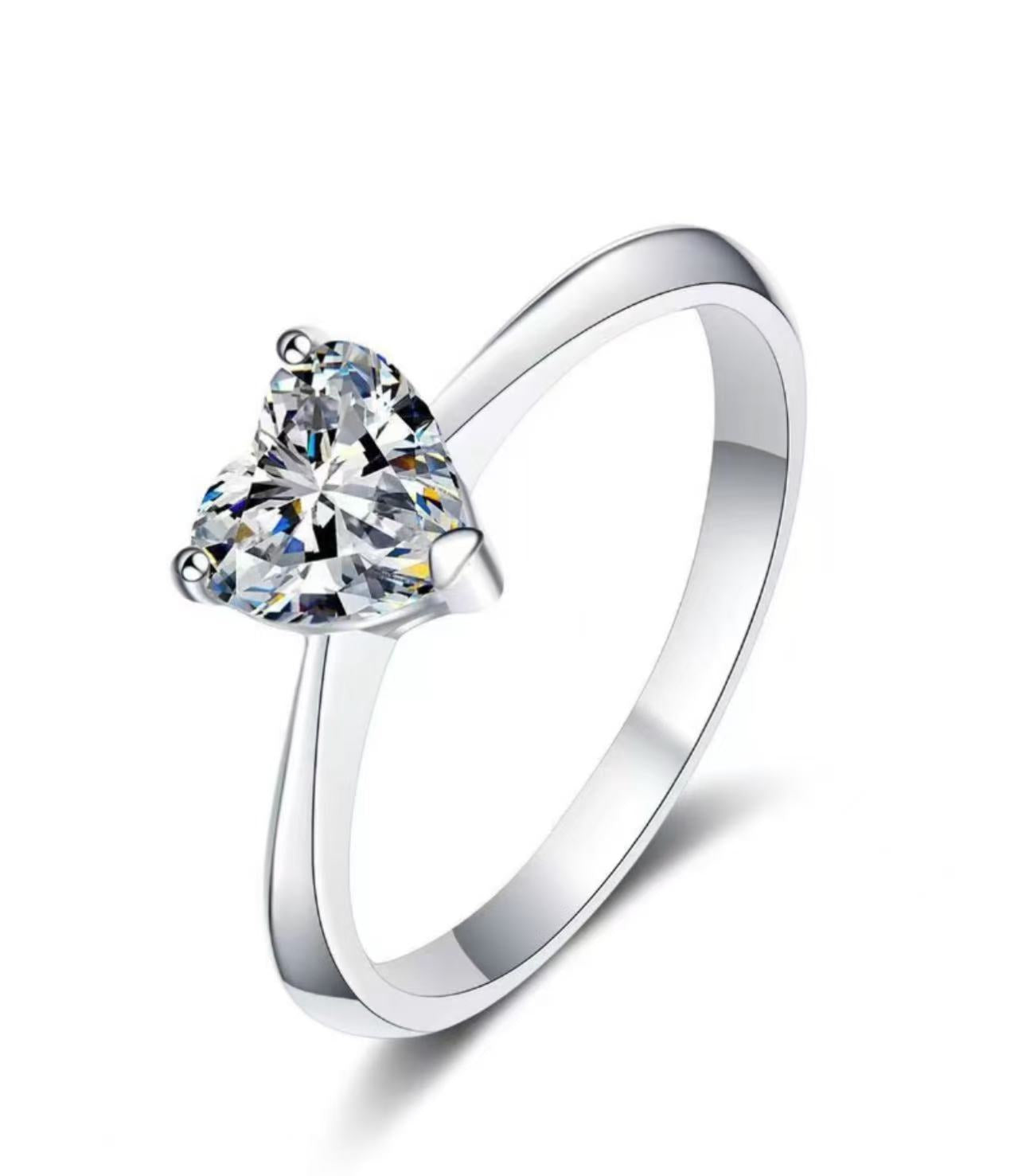 Personalized Heart Glitter Ashes Ring - Memorial Jewelry for Loved Ones - Perfect for Remembrance, Sympathy Gifts & Keepsakes