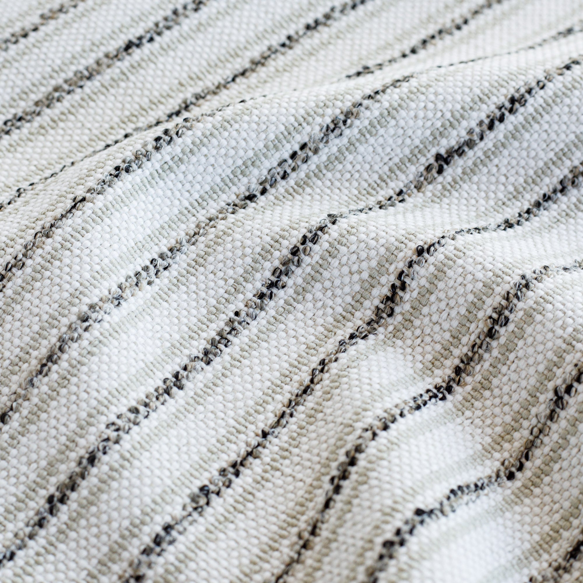 Rodin Stripe Fabric - Natural Cotton Upholstery Material for Sofa, Curtains & Home Decor | Eco-Friendly & Durable Textile for DIY Projects & Crafting