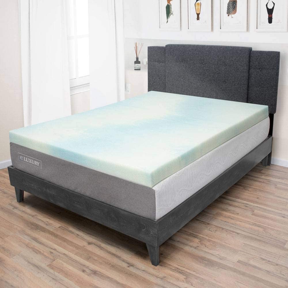 Beautyrest 3 Inch Memory Foam Mattress Topper - Temperature Regulating Cooling Mattress Pad with 2 lb Density for High Support - CertiPUR-US Certified California King Size - Perfect for Hot Sleepers & Pressure Relief