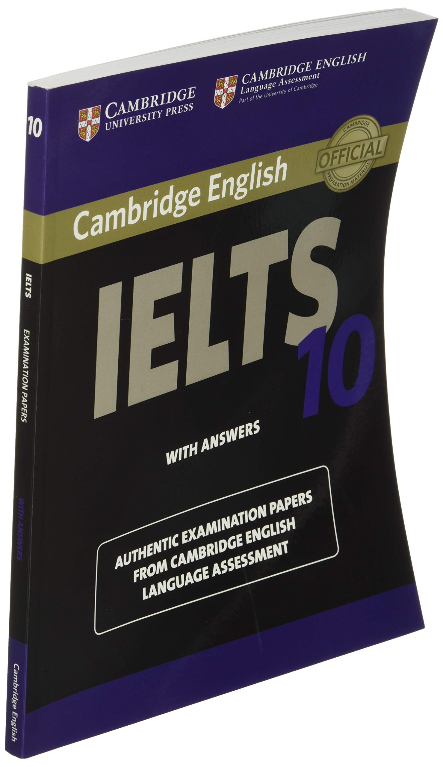 Cambridge IELTS 10 Academic & General Training Student's Book with Answers - Official IELTS Practice Tests by Cambridge English | Exam Preparation for Study Abroad & Immigration