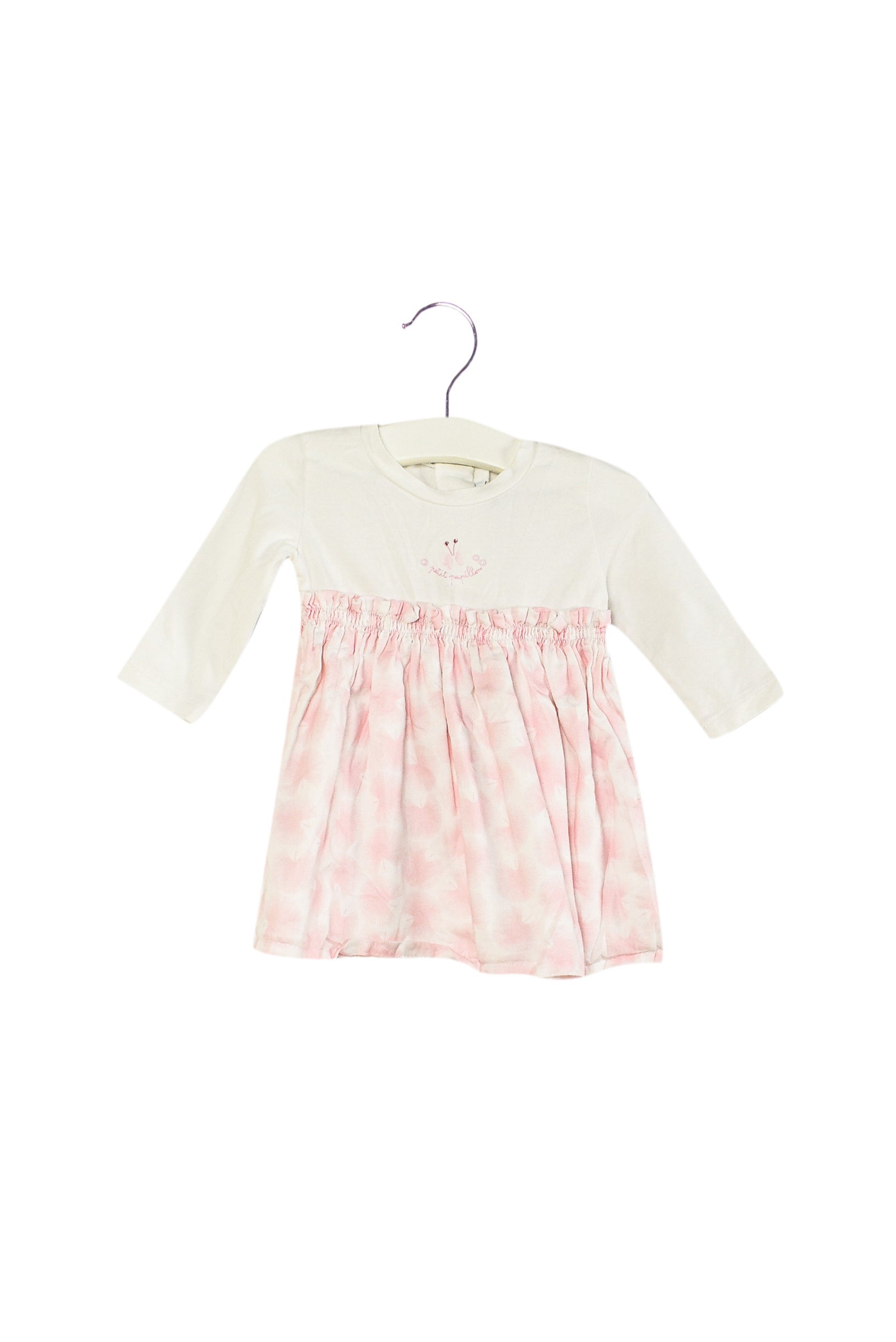 Absorba Long Sleeve Baby Dress 3M - Soft Cotton Comfort Wear for Infants & Toddlers - Perfect for Playdates, Family Outings & Special Occasions
