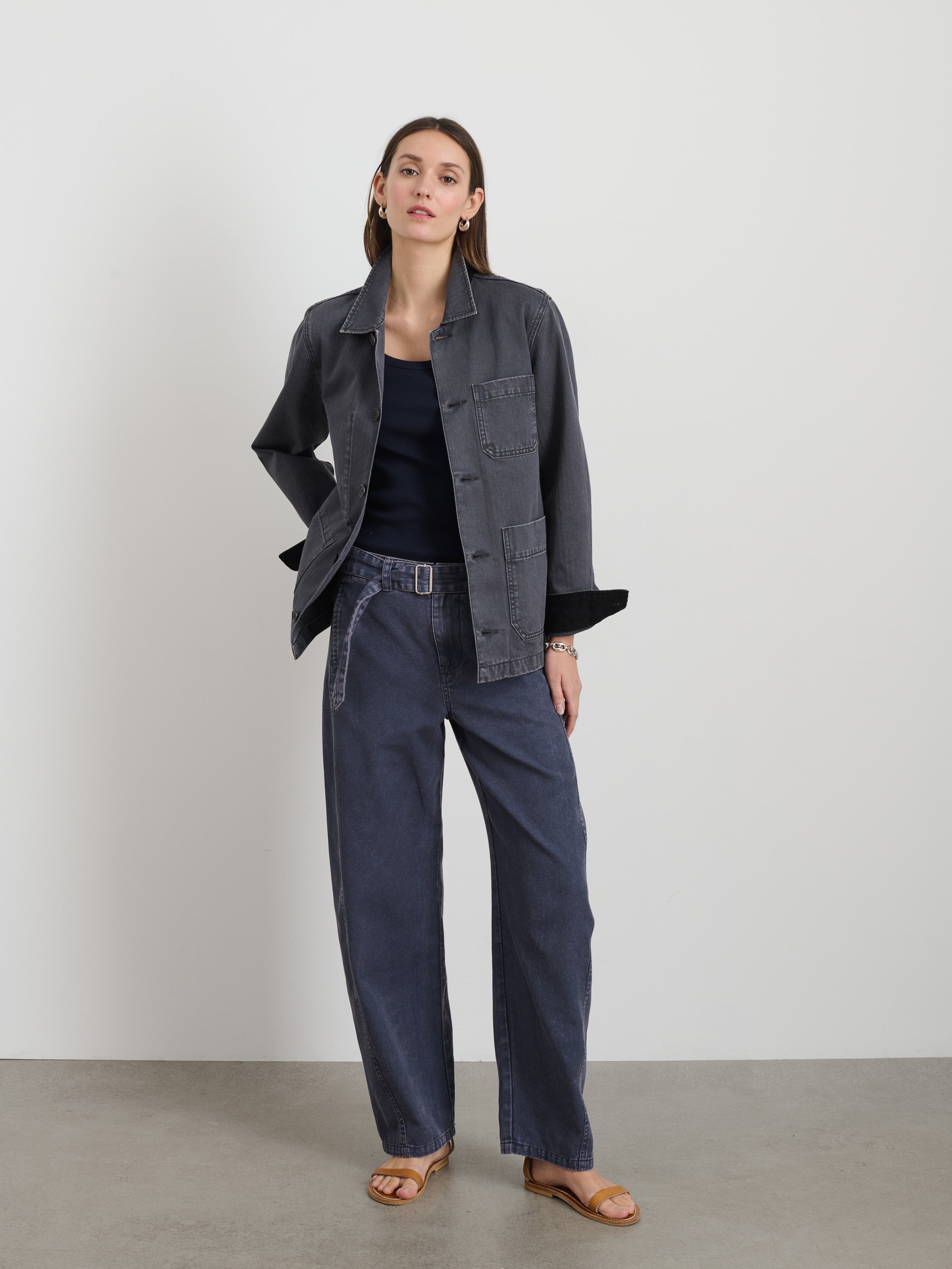 Britt Work Jacket - Durable Herringbone Twill Jacket for Men & Women | Perfect for Outdoor Work, Hiking & Casual Wear