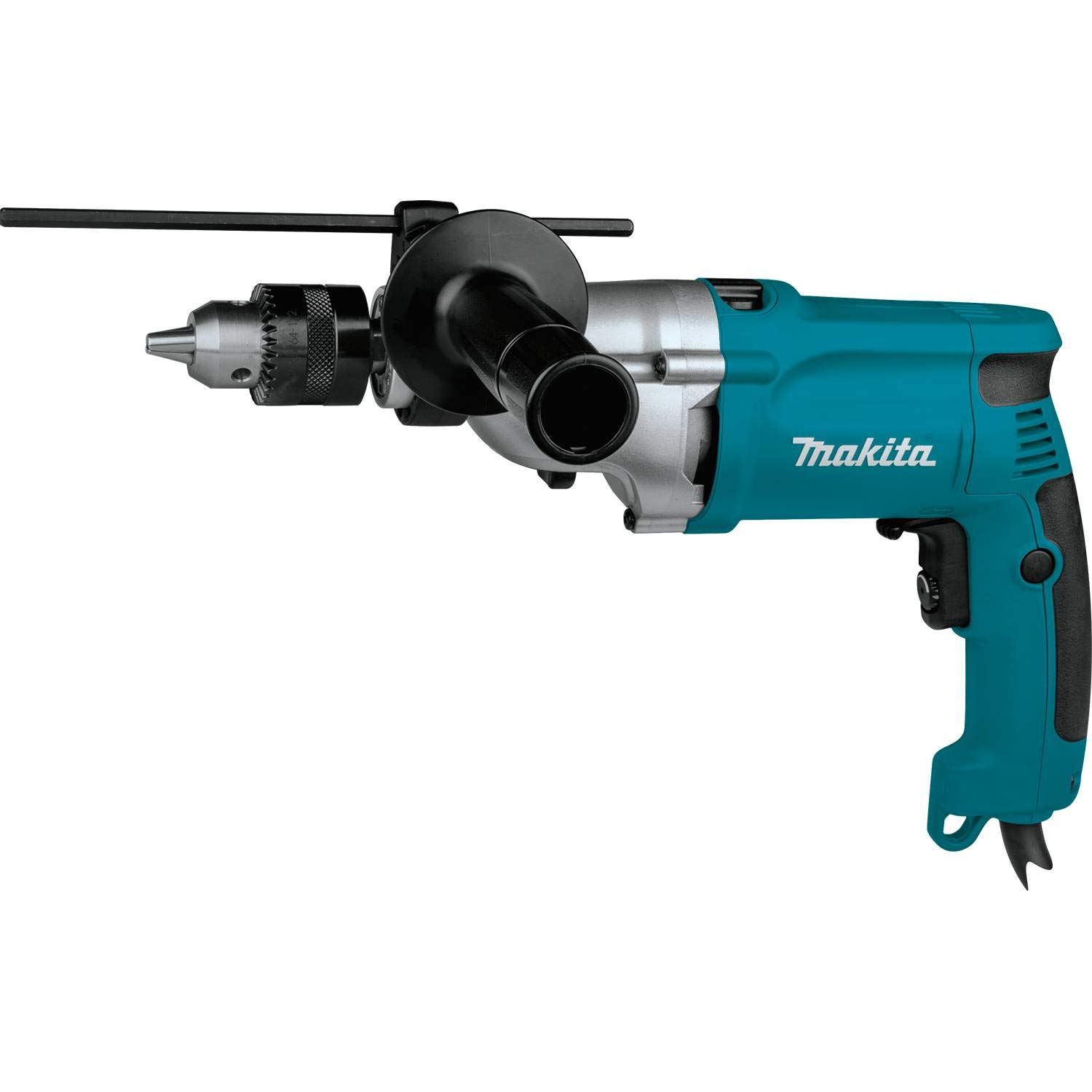 Makita HP2050-R 6.6 Amp 3/4 Inch Hammer Drill with Case (Renewed) - Powerful Corded Drill for Woodworking, Metal Drilling & DIY Home Projects