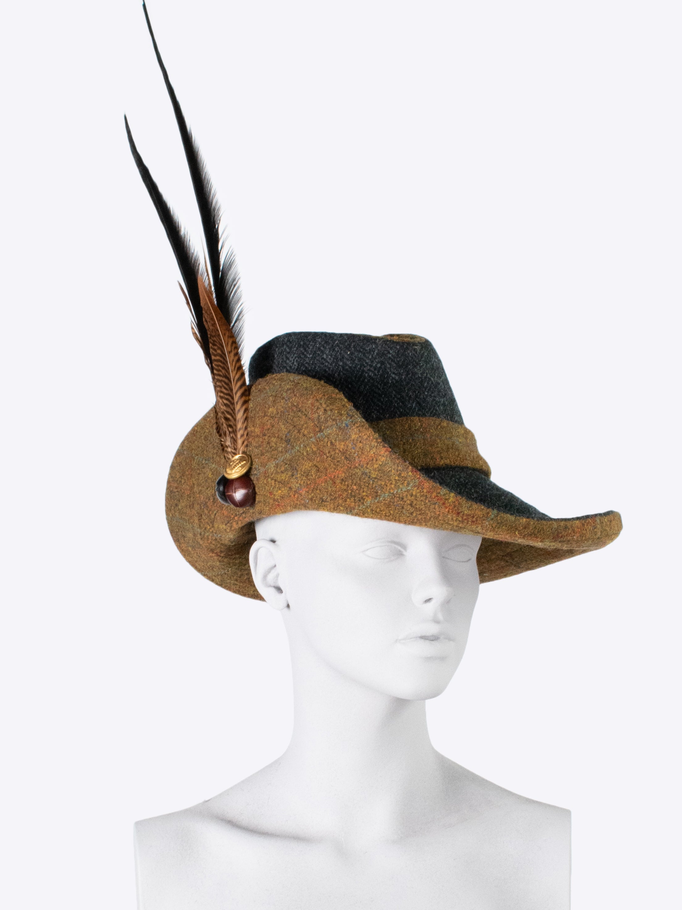 Waterproof Wide Brim Sun Hat for Women & Men - UPF 50+ UV Protection - Charcoal & Rust Color - Perfect for Beach, Hiking, Gardening and Outdoor Activities