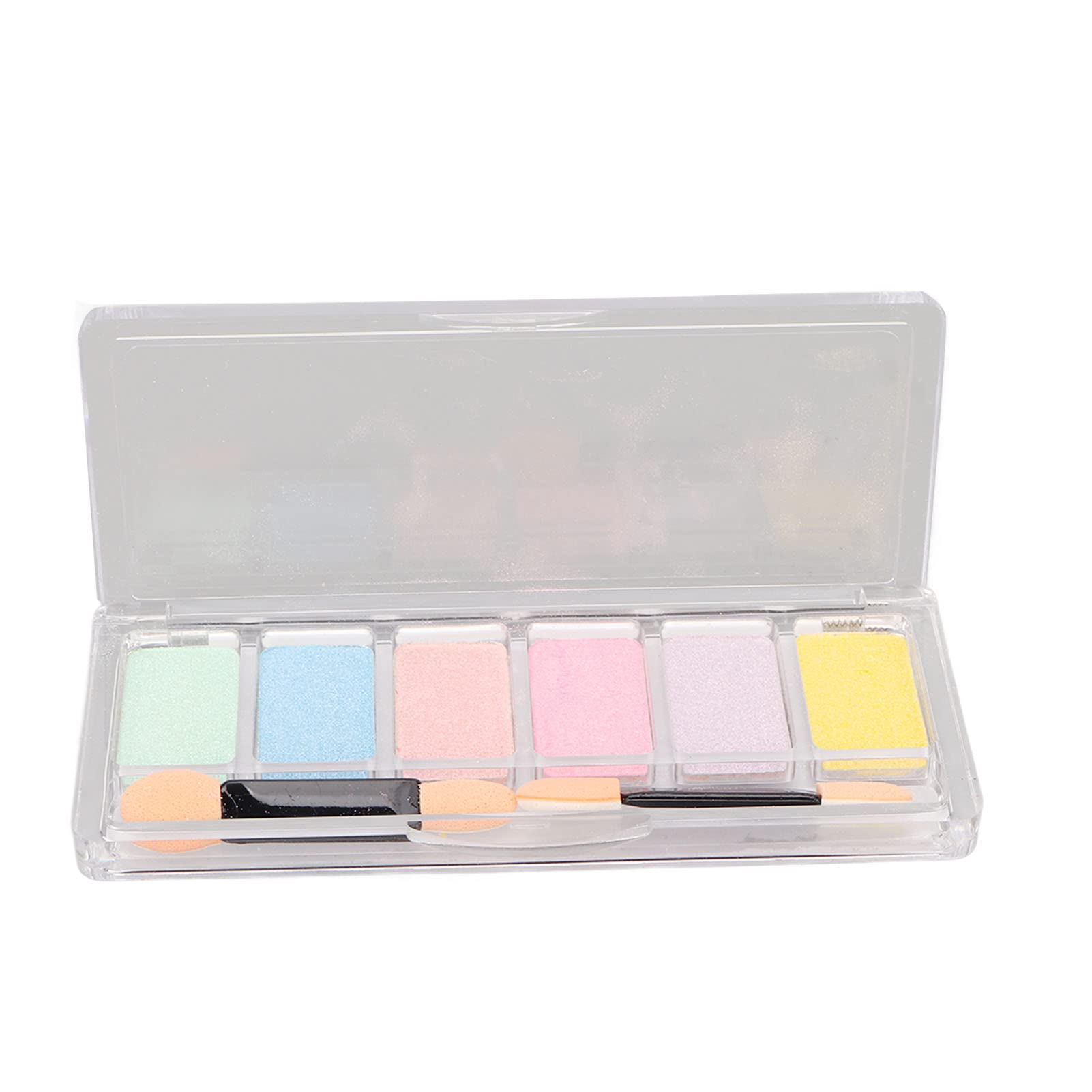 6-Color Mirror Nail Powder for DIY Metallic Nail Art - Home Salon Use