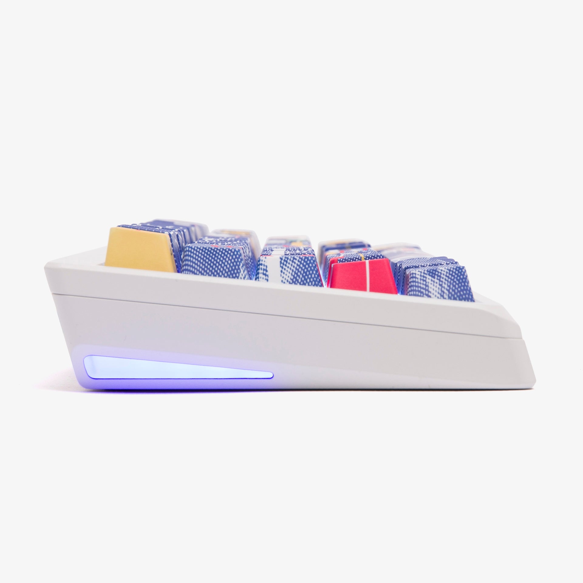 HG Summit 65 Mechanical Keyboard - Gundam Themed Custom Gaming Keyboard with RGB Backlight | Perfect for PC Gaming, Typing & Anime Enthusiasts