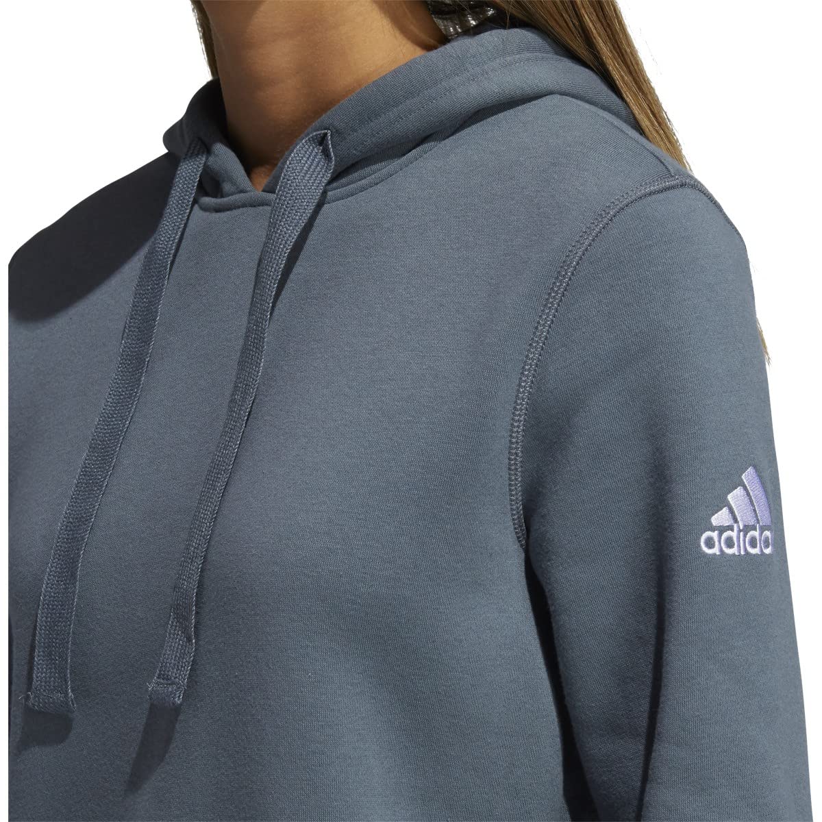 Adidas Women's Fleece Hoodie - Soft Warm Pullover Sweatshirt for Casual Wear, Gym & Outdoor Activities