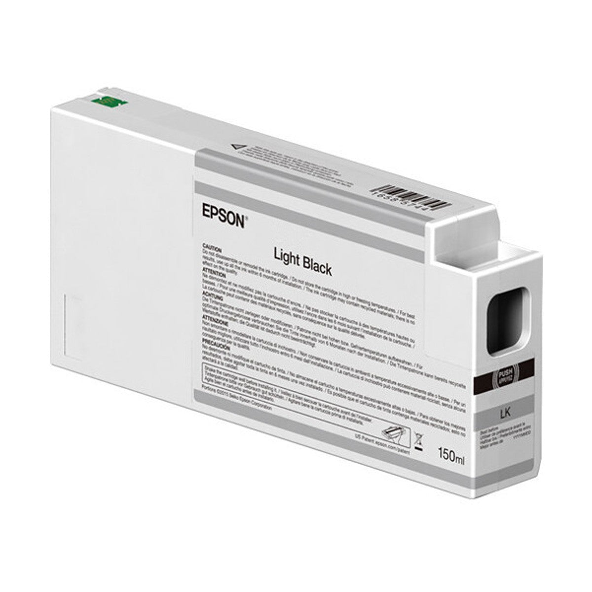 Epson T54V700 Ultrachrome HD Ink Cartridge 150ml Light Black for P6000 P7000 P8000 P9000 Printers - High-Quality Photo & Graphic Printing for Home & Office Use