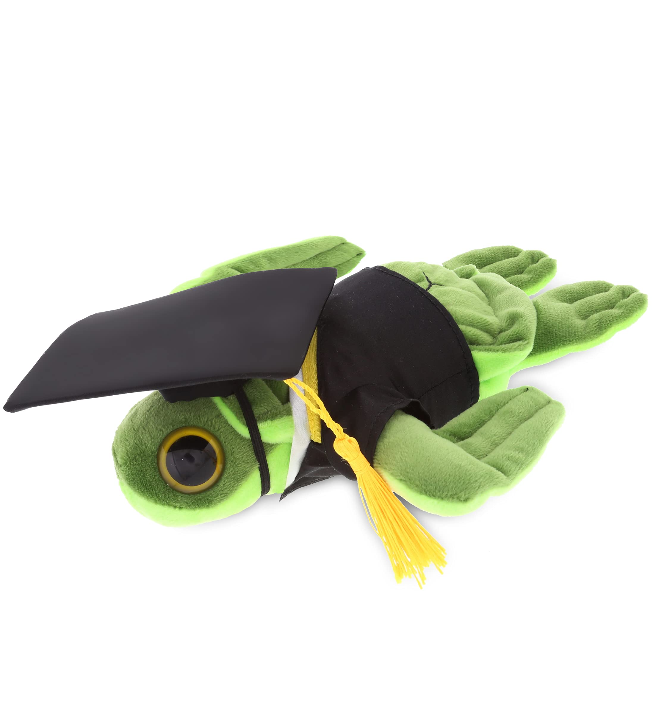 Graduation Plush Stuffed Animal - Big Eyes Sea Turtle with Cap & Gown Outfit - Personalized Graduation Gift for Boys & Girls - 6 Inch Soft Toy - Perfect for Graduation Parties, School Celebrations & Gift Giving