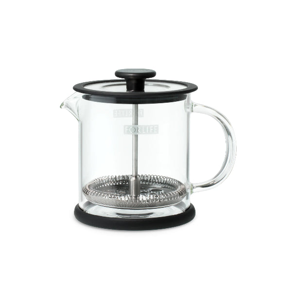 FORLIFE Premium Glass Coffee and Tea Press - 34 oz French Press for Hot & Cold Brew - Perfect for Home, Office, or Camping Use