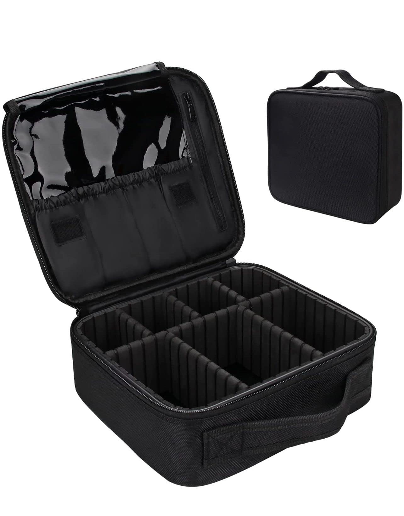 Premium Travel Makeup Organizer Bag for Women - Waterproof Cosmetic & Toiletry Storage Case with Multiple Compartments | Perfect for Travel, Home Organization & Professional Makeup Artists