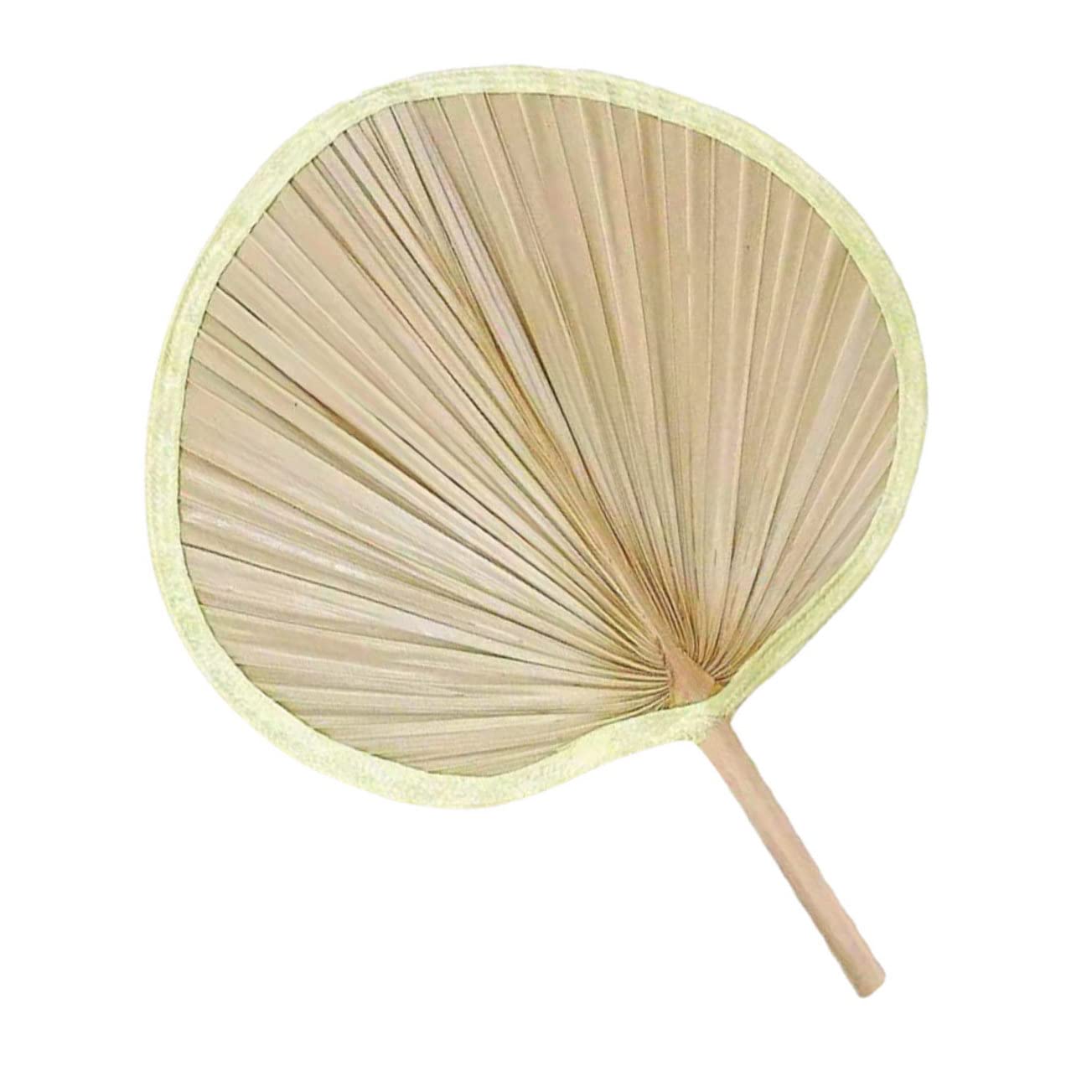 Handmade Seagrass Banana Leaf Fan - Natural Eco-Friendly Wall Decor for Summer, Boho Home Decor, Indoor Hand Fan for Cooling - Perfect for Living Room, Bedroom, Beach House & Tropical Themed Parties