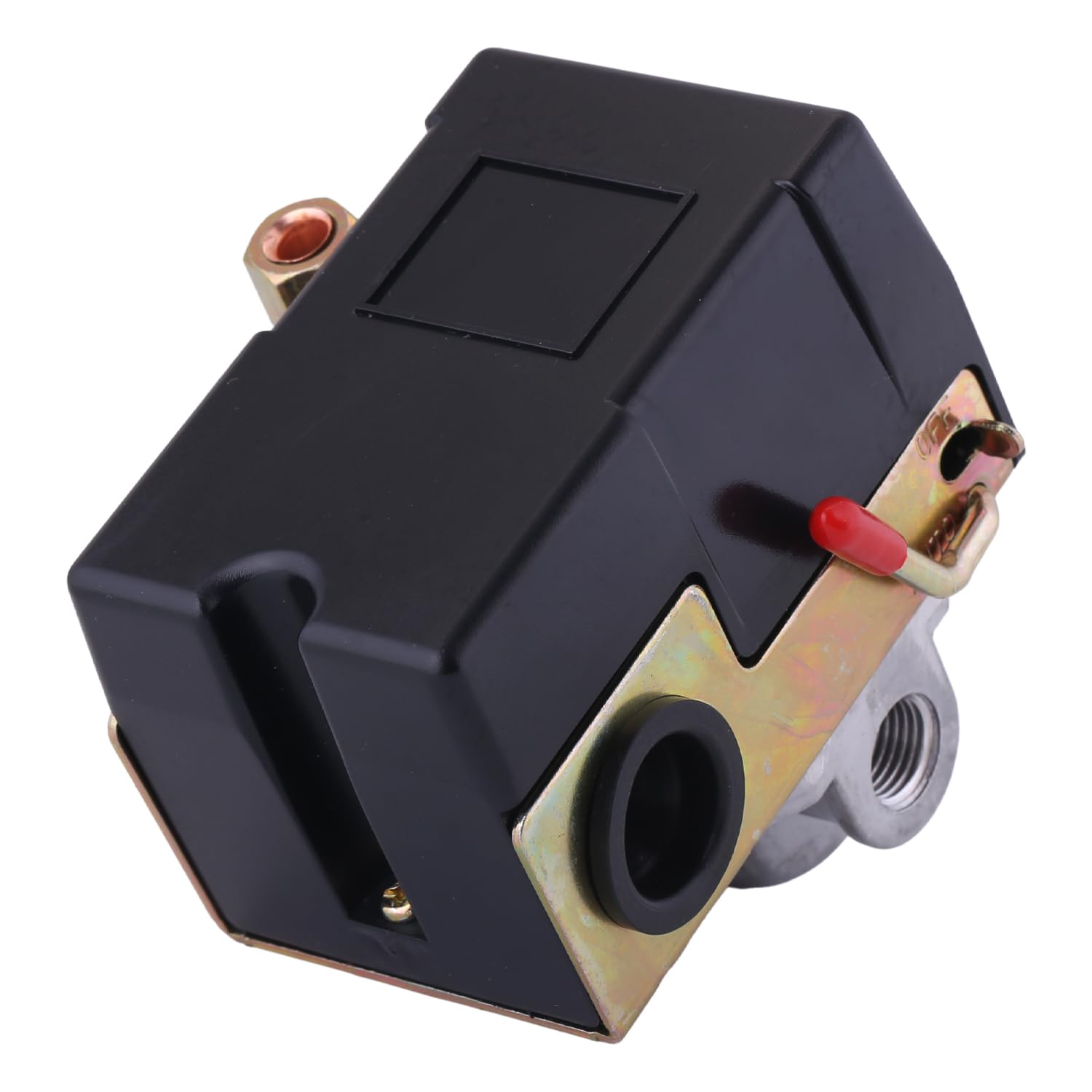 Heavy Duty 175 PSI Air Compressor Pressure Switch with 4 Ports & 1/4