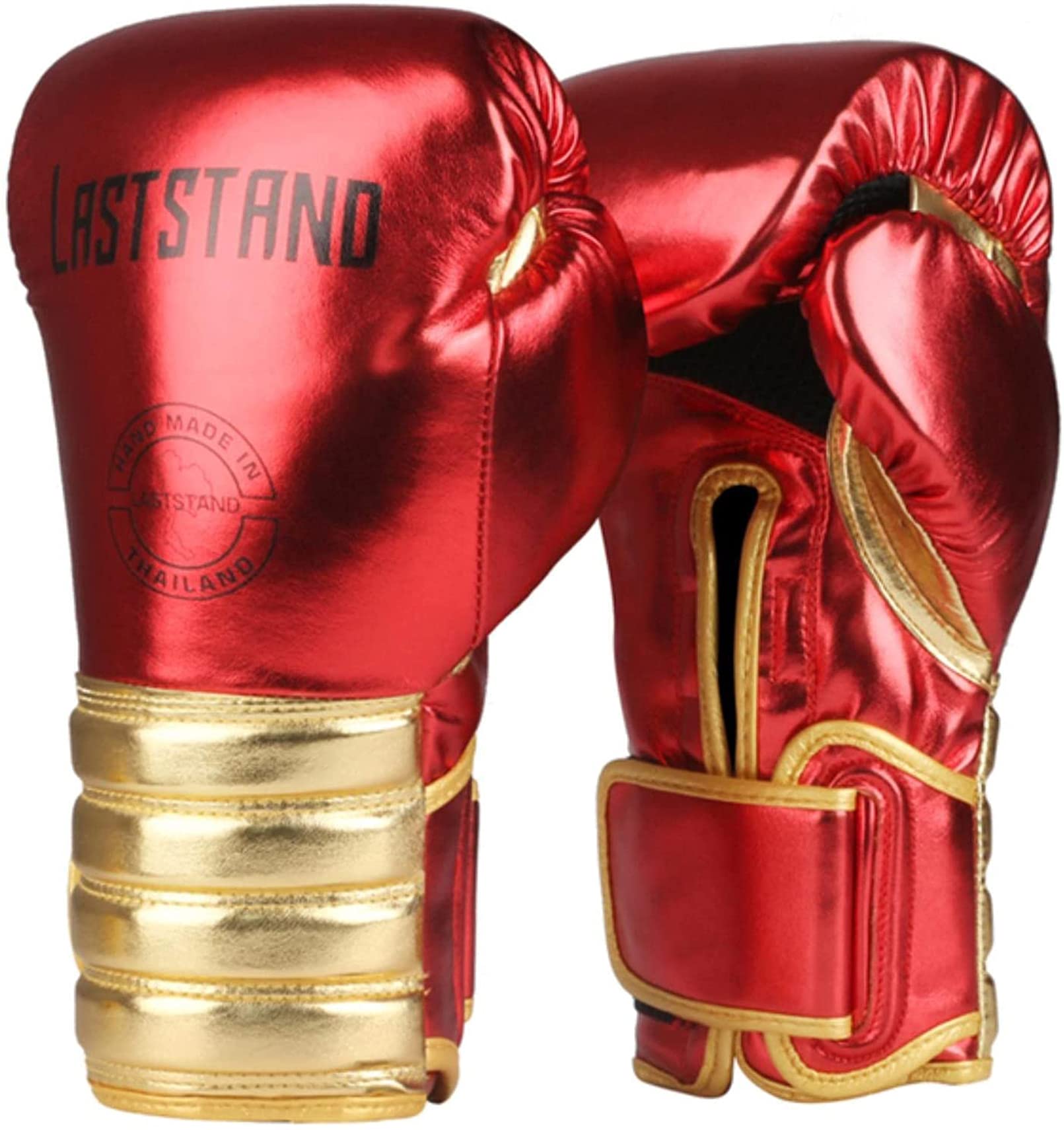 Premium Boxing Gloves for Kids & Adults - Metallic Kickboxing & Muay Thai Training Gloves - Perfect for MMA, Sparring, and Fitness Workouts