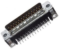 25-Position D-Sub Connector Plug - Standard 25-Pin Male DB25 Serial Port (50-Pack) for Computer, Printer & Industrial Equipment Connectivity