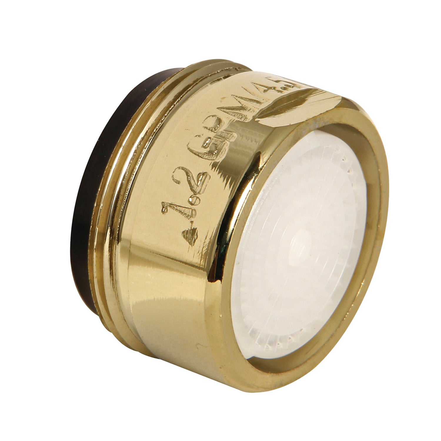 Cal Green Z12KBSA8792 1.2 GPM Brass Male Aerator - High Flow Water Saving Faucet Attachment for Kitchen & Bathroom Sink