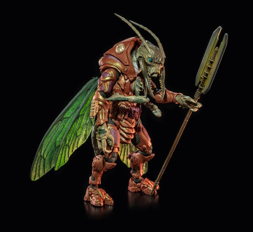 Four Horsemen Studio Mythic Legions 1/12 Scale 6-Inch Action Figure - Cosmic Legions Sphexxian Block Commander Deluxe Collectible Toy for Display & Role Play | Perfect for Collectors & Fantasy Battles