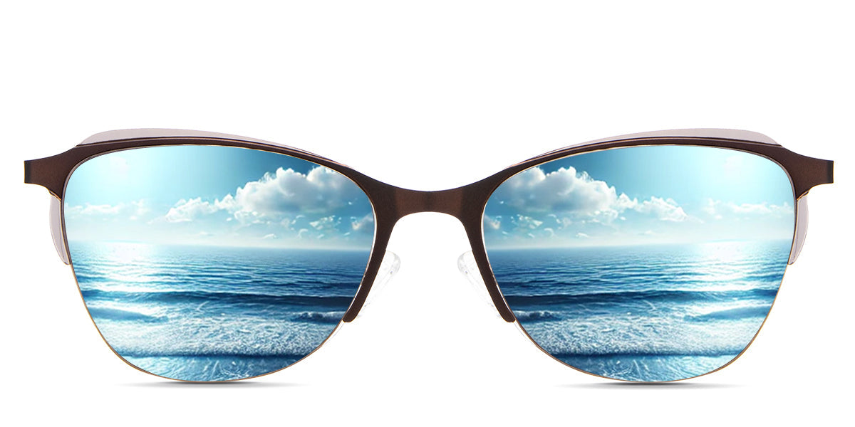 Luxury Women's Prescription Polarized Sunglasses - UV Protection, Fashionable & Comfortable for Driving, Beach, and Outdoor Activities