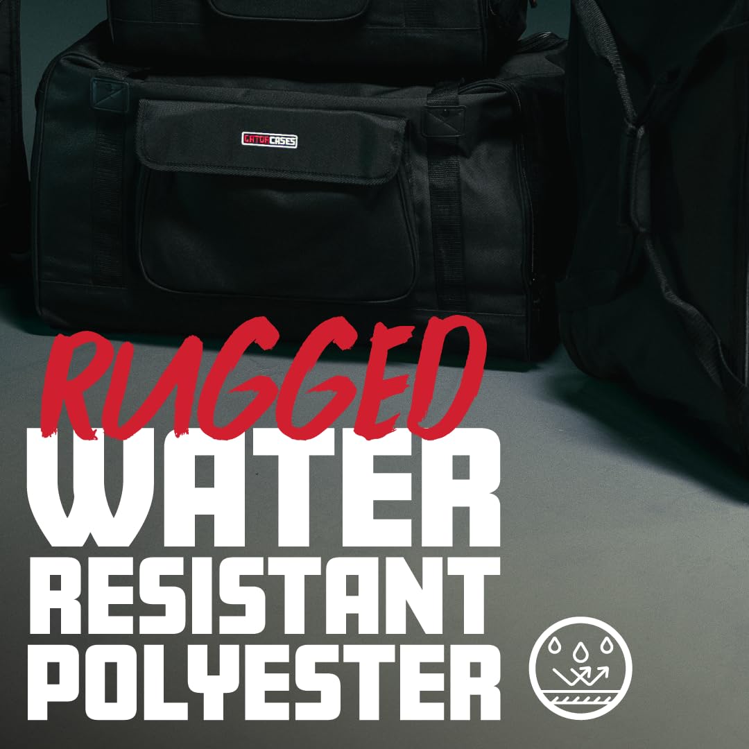Gator GPA-TOTE10 Heavy-Duty 10-Inch Speaker Tote Bag - Durable Protective Carrying Case for PA Systems, DJ Equipment & Live Sound Gear - Perfect for Gigs, Concerts & Studio Use