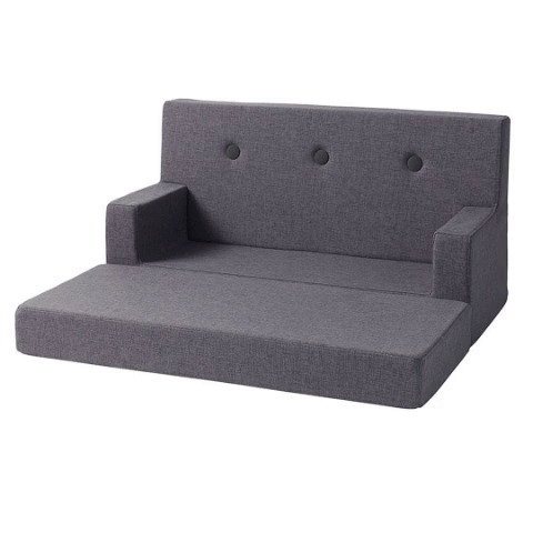 KlipKlap KK Kids Sofa - 64x100x40cm Sand Color - Comfortable Children's Furniture for Playroom, Bedroom & Nursery - Pre Order (Est. Delivery 2-4 Weeks)