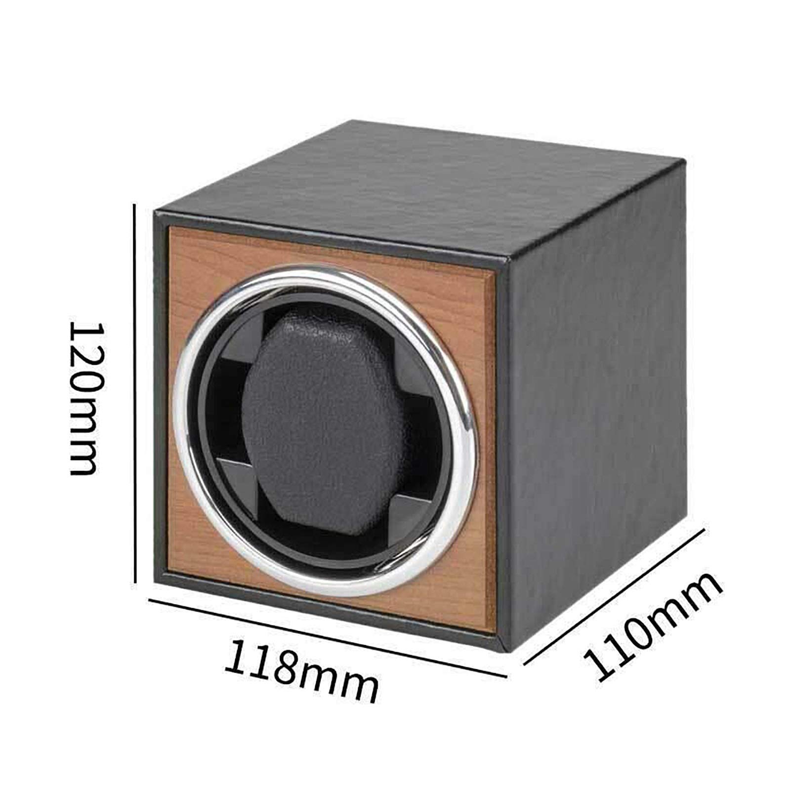 Premium Wooden Watch Winder - Quiet Automatic Watch Storage for Home & Office