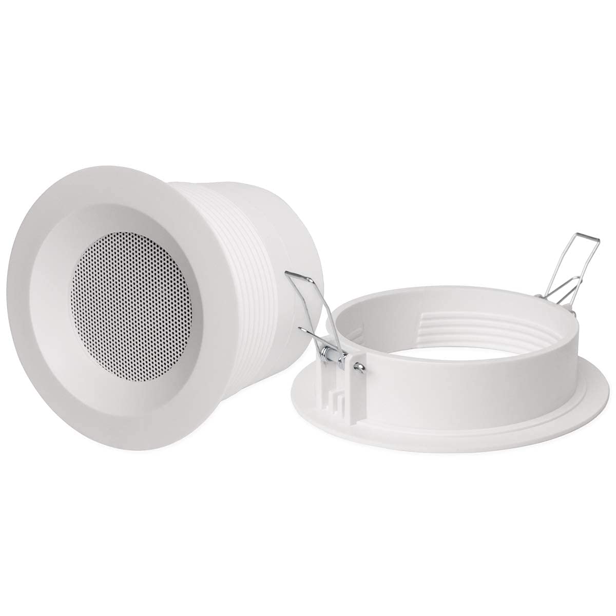Pure Resonance Audio C3 3 Inch Micro Speaker Kit with Drywall Mounting Ring - Perfect for Home Theater, Office Background Music & DIY Audio Projects