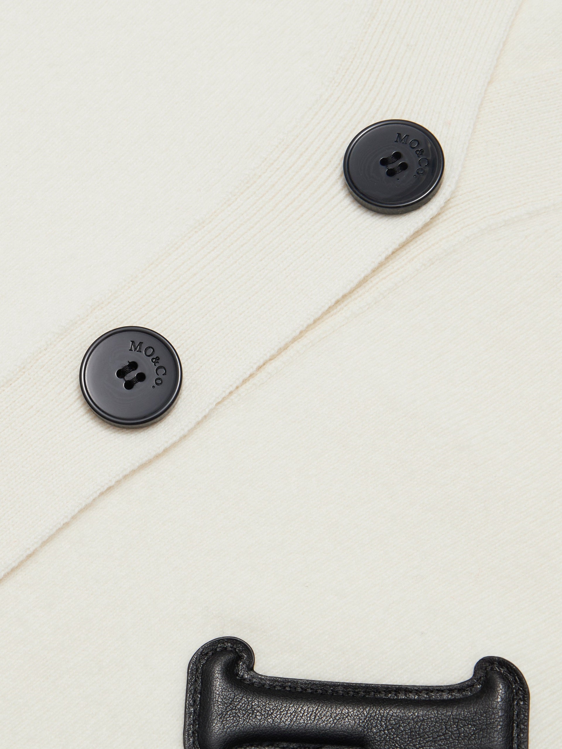 Premium Merino Wool Cardigan with MC Print - Soft & Warm Knit Sweater for Women & Men - Perfect for Fall, Winter & Cozy Layering