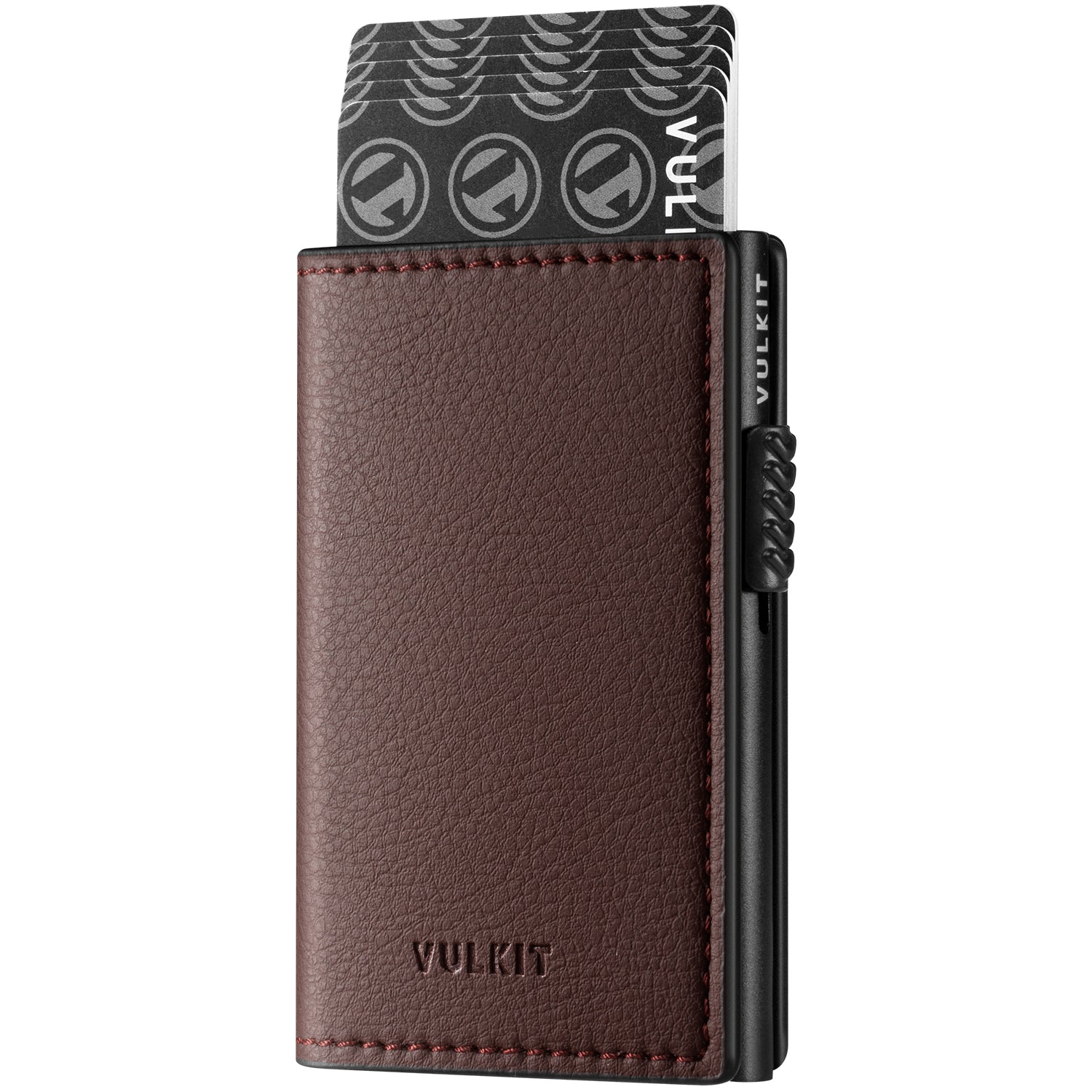 VC305 Side Slider Mechanism with Back Slot Wallet - Slim RFID Blocking Card Holder for Men & Women - Perfect for Travel, Business Cards, and Everyday Use