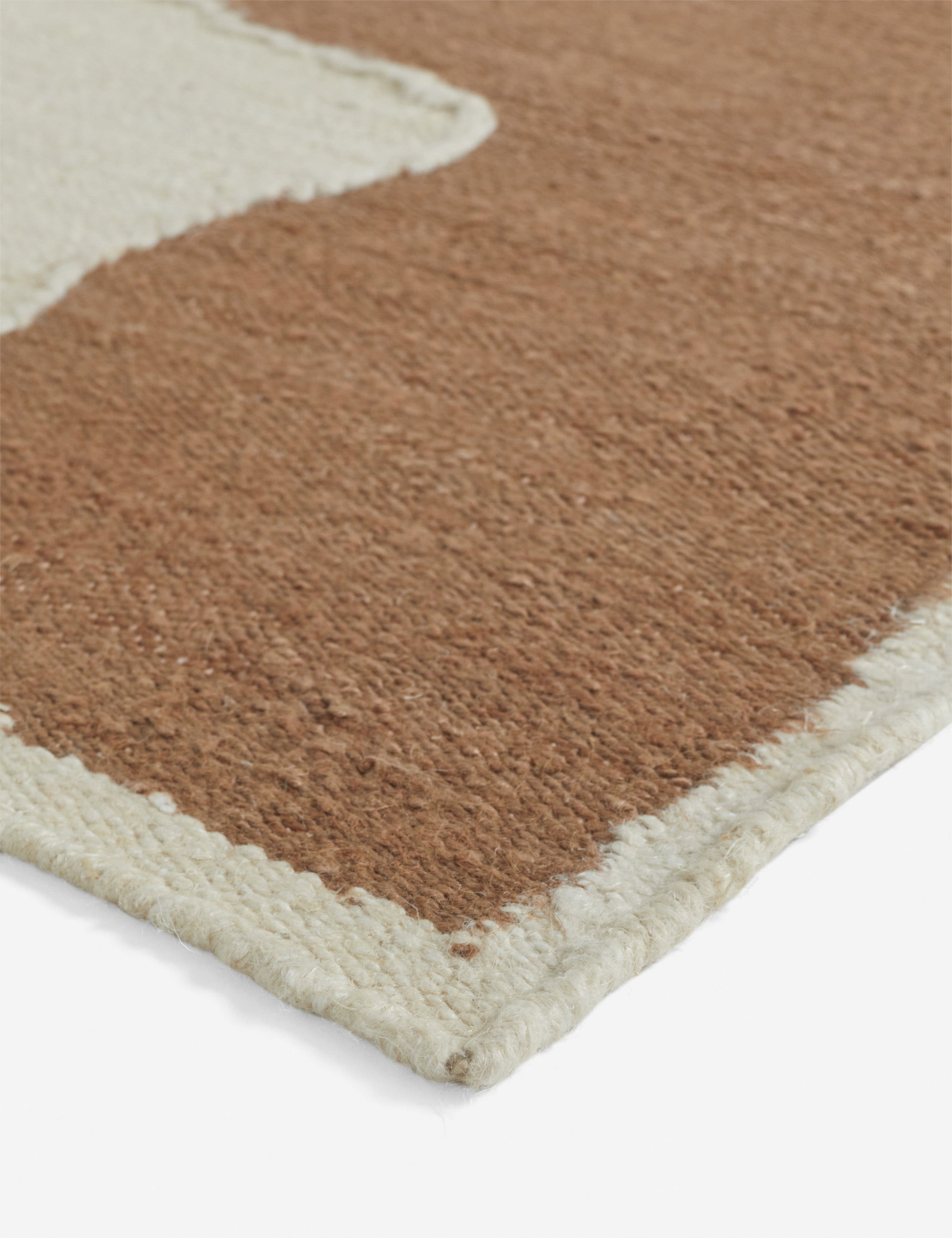 Elan Byrd Butte Flatweave Linen Rug Swatch 18
