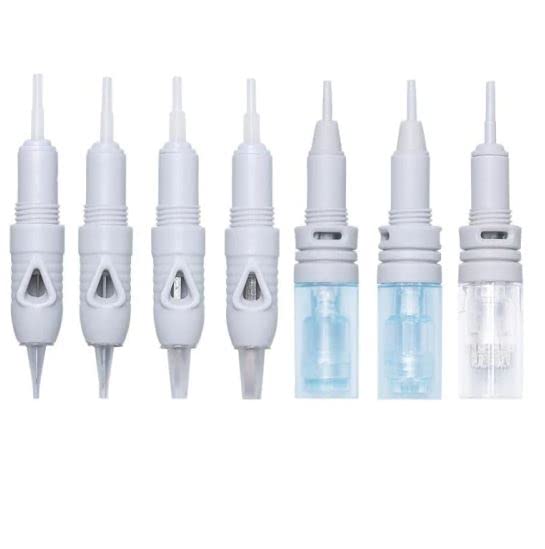 Premium Microblading Needle Cartridges 3F 5F 7F for Permanent Makeup & Eyebrow Tattoo | Compatible with Tattoo Charmant Machines | Professional Salon & Home Use (Pack of 3, 5F Needles) | Perfect for Eyebrow Enhancement & Semi-Permanent Makeup