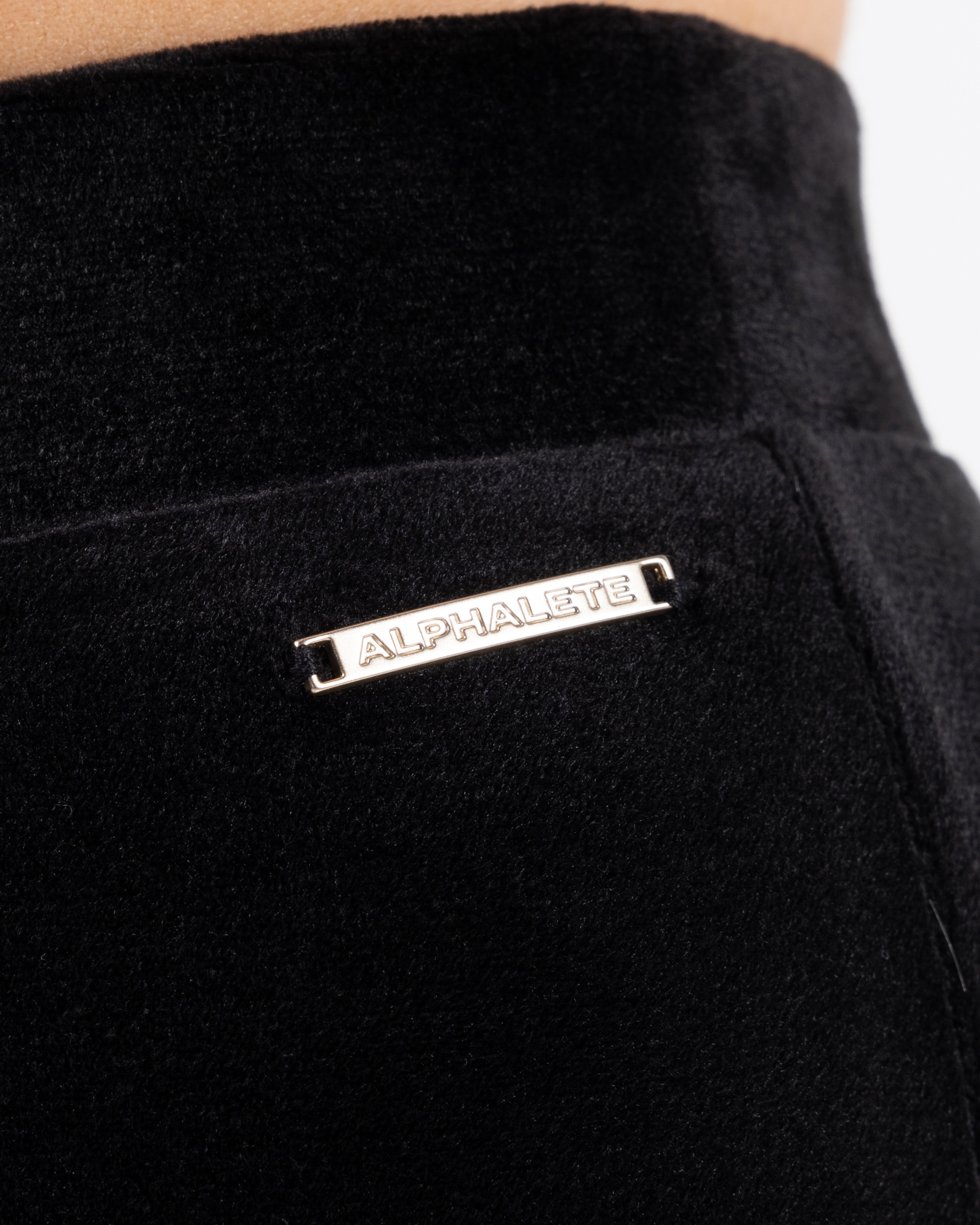 Black Velour Pants for Women - Soft & Stylish Lounge Pants for Home, Yoga, and Casual Wear