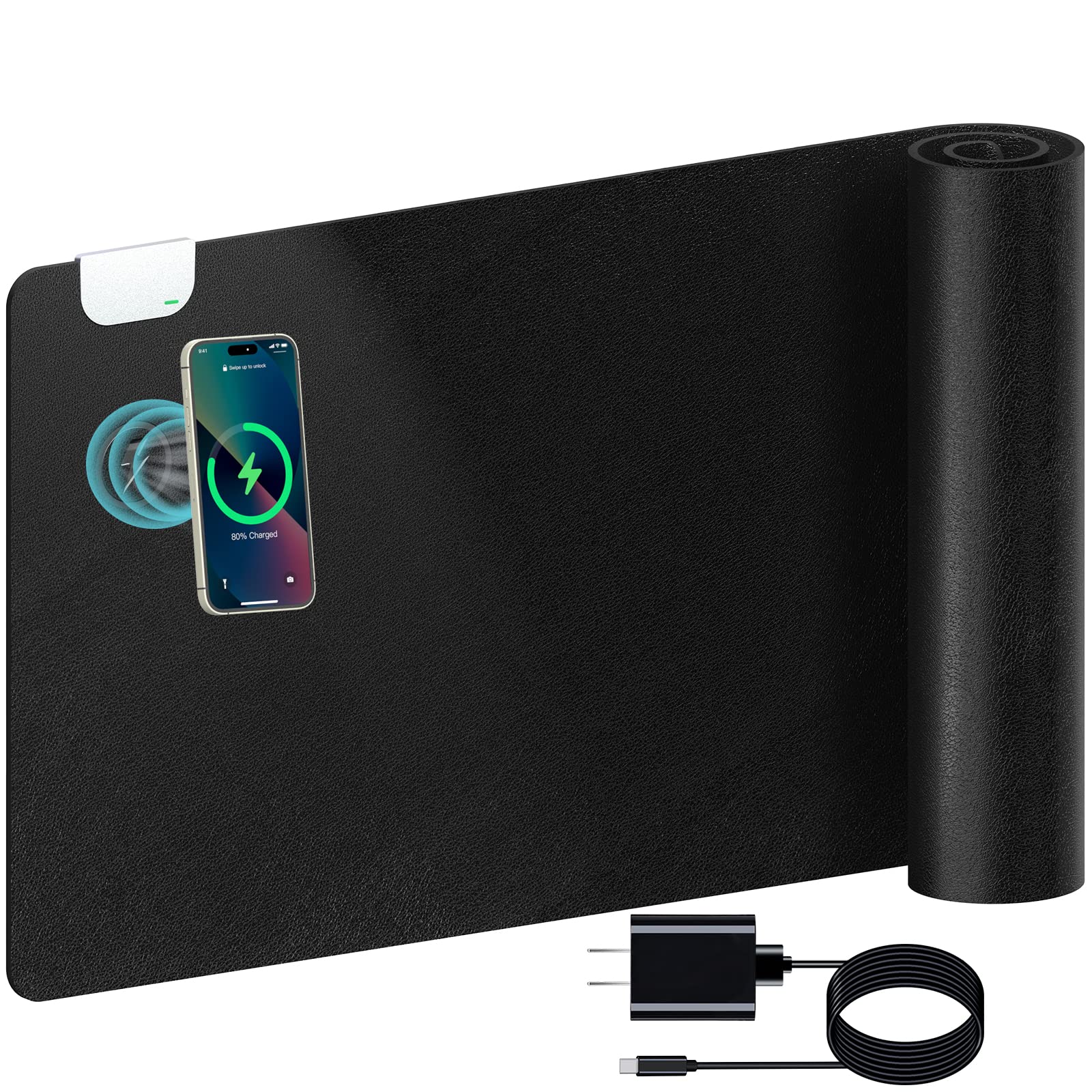 Wireless Charging Desk Mat - 31.5