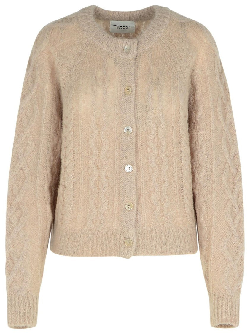 Ery Beige Mohair Blend Sweater Women's Soft Knit Pullover | Cozy Winter Fashion for Office & Casual Outings