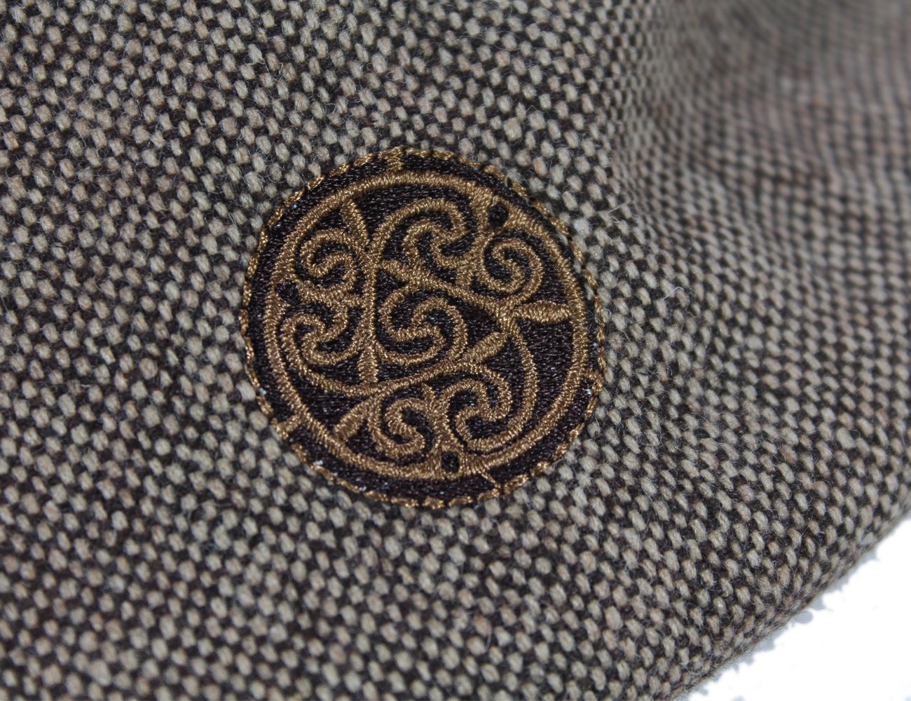 Patrick Francis Men's Ireland Tweed Flat Cap - Classic Wool Newsboy Hat for Casual Wear, Outdoor Activities & Vintage Style Fashion