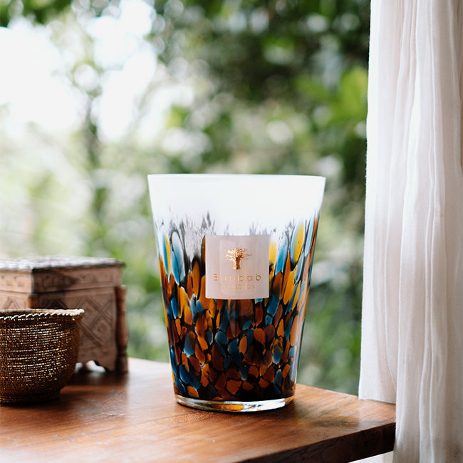 Baobab Collection Rainforest Mayumbe Scented Candle - Premium Soy Wax Candle with Exotic Tropical Fragrance for Home Decor, Relaxation & Aromatherapy