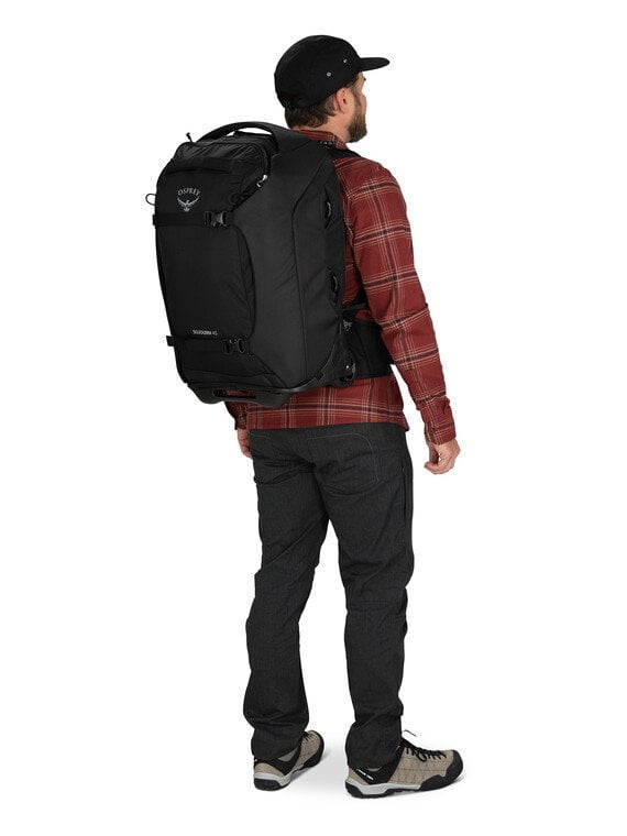 Osprey Sojourn Wheeled Travel Backpack 22L/45L - Durable Carry-On Luggage for Air Travel & Adventure Trips