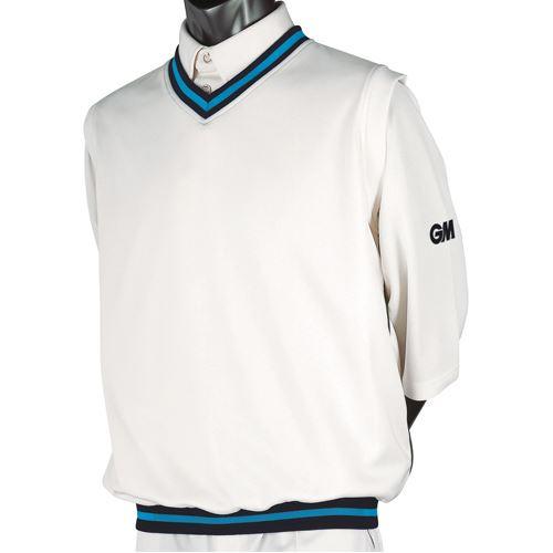 Gunn & Moore Teknik Trimmed Junior Cricket Slipover - Lightweight Cricket Vest for Youth Players - Perfect for Training & Matches