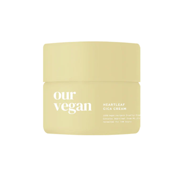 Manyo Factory Vegan Heartleaf Cica Cream - Soothing & Hydrating Face Moisturizer for Sensitive Skin | Perfect for Daily Skincare & Post-Treatment Care