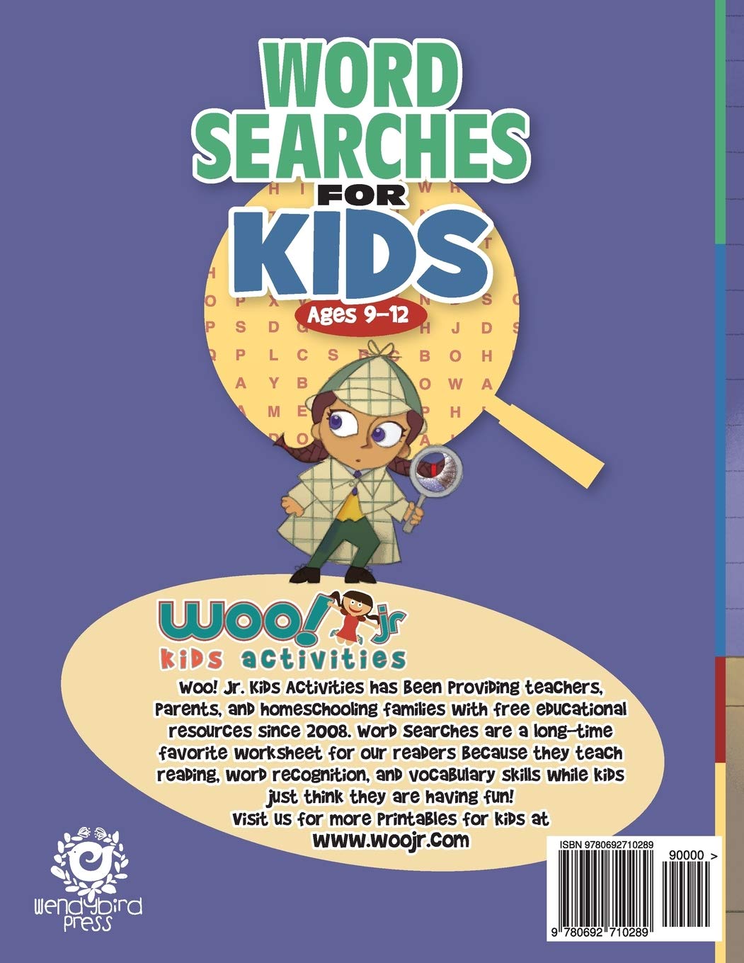**Word Search Puzzle Book for Kids Ages 9-12 - Educational Vocabulary & Brain Training Activity Workbook | Fun Learning Games for Classroom, Homeschool & Travel | Printable Worksheets Included | Enhances Cognitive Development & Learning Skills | Perfect for After-School Activities, Road Trips, Summer Camp, Study Breaks, Long Car Rides, Rainy Days & Family Game Nights**