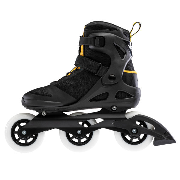 Rollerblade Macroblade 100 3WD Inline Skates for Adults - High-Performance 3-Wheel Inline Skates for Fitness, Speed & Urban Skating - Perfect for Outdoor Exercise & City Commuting
