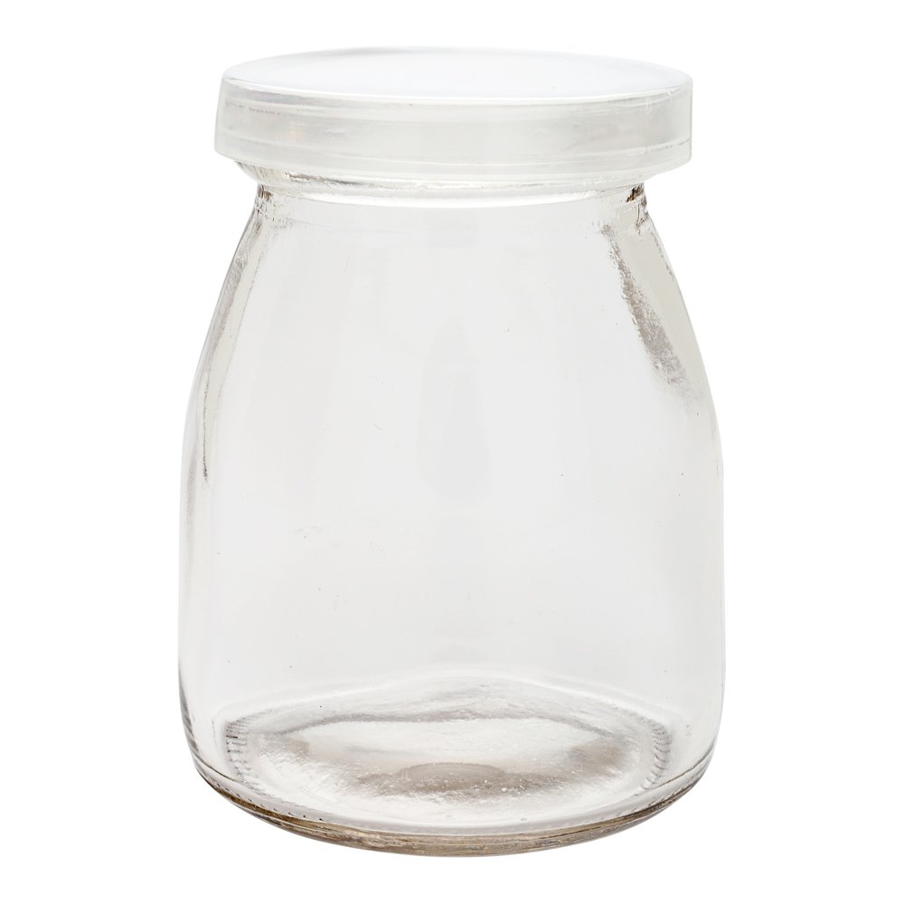 5 oz Glass Jars with Lids - Set of 100 Dishwasher Safe Freezable Clear Parfait Cups - Perfect for Pudding, Yogurt, Desserts - Ideal for Restaurants, Buffets, Breakfast Bars & Home Use