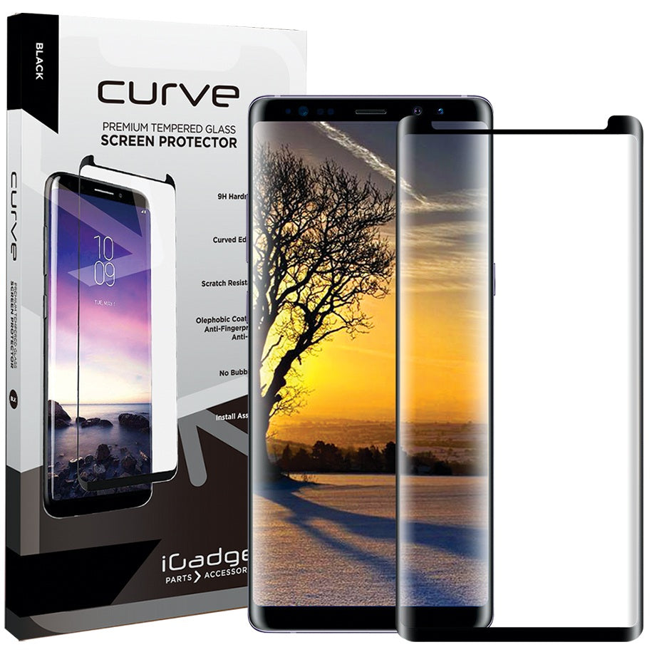 Samsung Galaxy Note 8 Glass Screen Protector Case Friendly | Full Coverage Glue